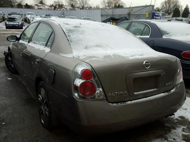 1N4AL11D65C324990 - 2005 NISSAN ALTIMA S TAN photo 3