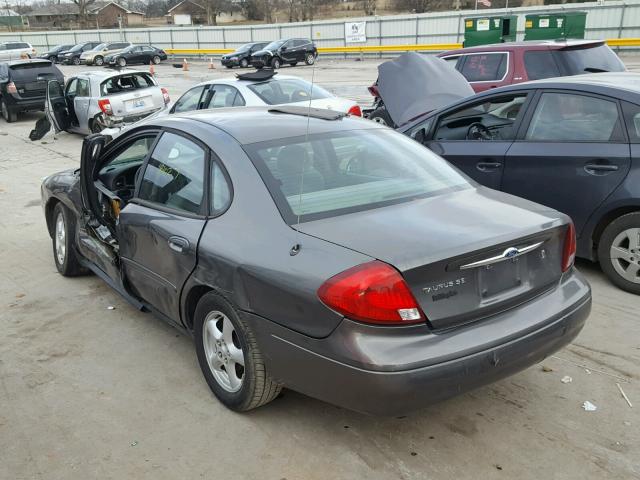 1FAFP53U23G162263 - 2003 FORD TAURUS SE GRAY photo 3