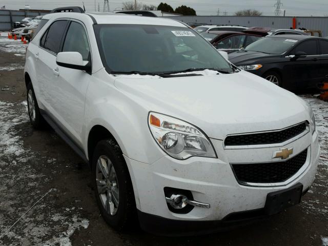 2CNALPEW8A6392263 - 2010 CHEVROLET EQUINOX LT WHITE photo 1