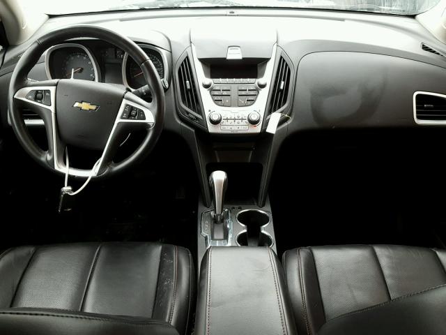 2CNALPEW8A6392263 - 2010 CHEVROLET EQUINOX LT WHITE photo 9