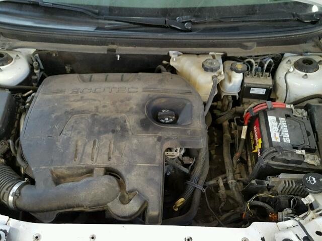 1G1ZG57B29F168779 - 2009 CHEVROLET MALIBU LS WHITE photo 7