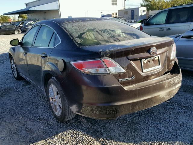 1YVHP82A395M13527 - 2009 MAZDA 6 I BLACK photo 3