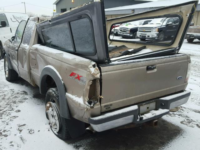 1FTZR45E23PA60866 - 2003 FORD RANGER SUP TAN photo 3