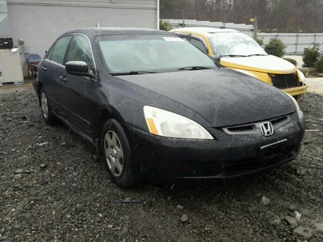 1HGCM56485A168674 - 2005 HONDA ACCORD LX BLACK photo 1