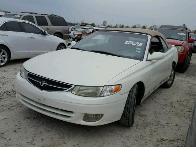 2T1FF28P6YC416450 - 2000 TOYOTA CAMRY SOLA WHITE photo 2