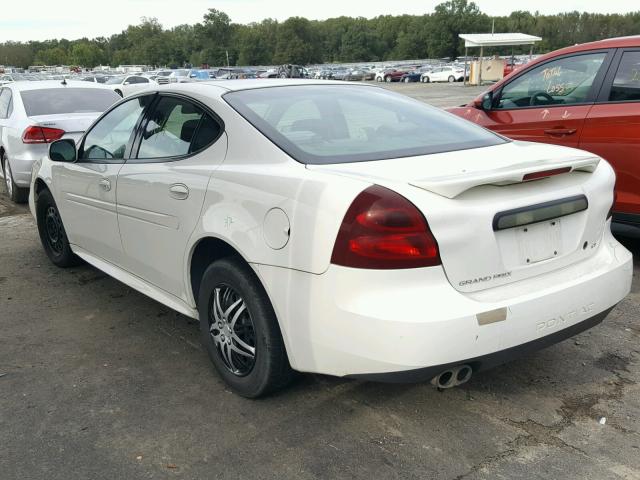 2G2WP522341279640 - 2004 PONTIAC GRAND PRIX თეთრი ფოტო 3