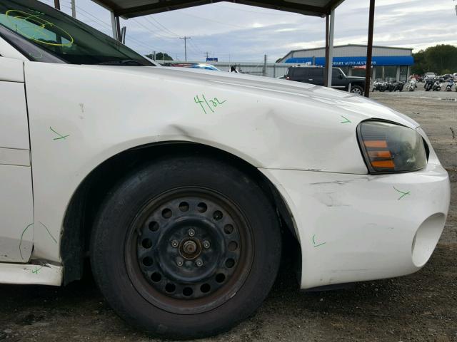 2G2WP522341279640 - 2004 PONTIAC GRAND PRIX თეთრი ფოტო 9