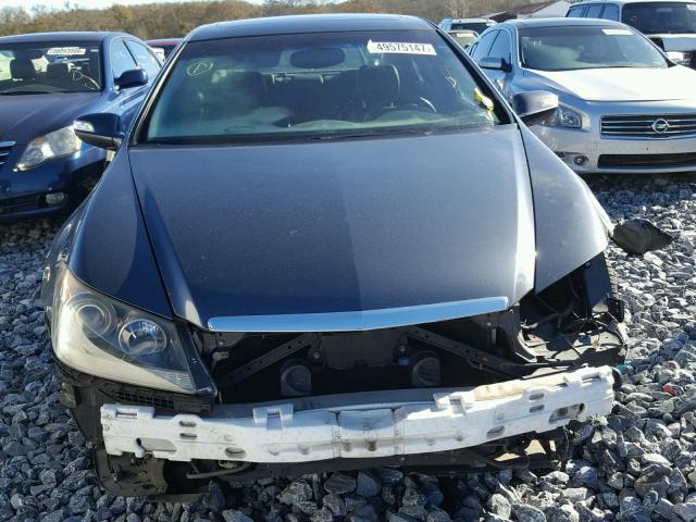 JH4KB16576C011840 - 2006 ACURA RL GRAY photo 10