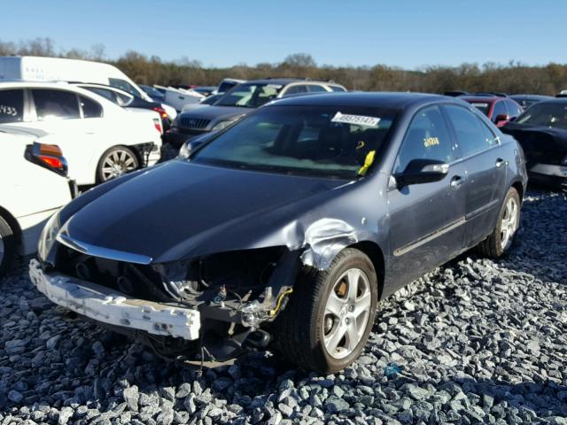 JH4KB16576C011840 - 2006 ACURA RL GRAY photo 2