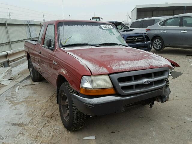 1FTYR14V3YPB42821 - 2000 FORD RANGER SUP RED photo 1