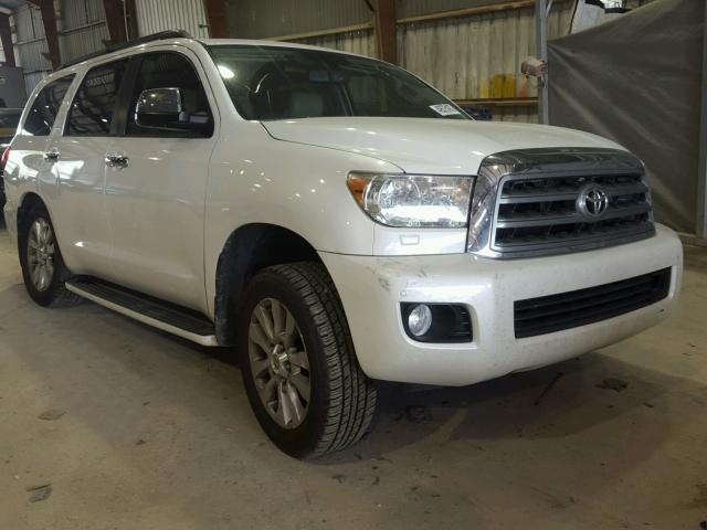 5TDYY5G11CS041486 - 2012 TOYOTA SEQUOIA PL WHITE photo 1