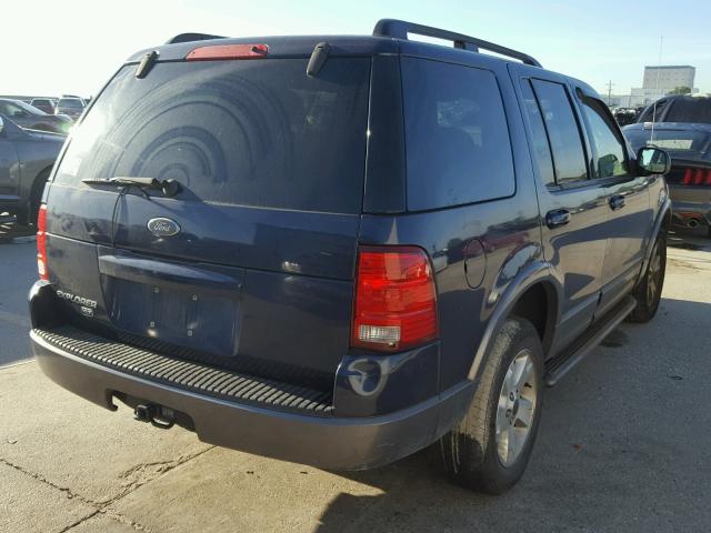 1FMZU63K43UC33593 - 2003 FORD EXPLORER X BLUE photo 4