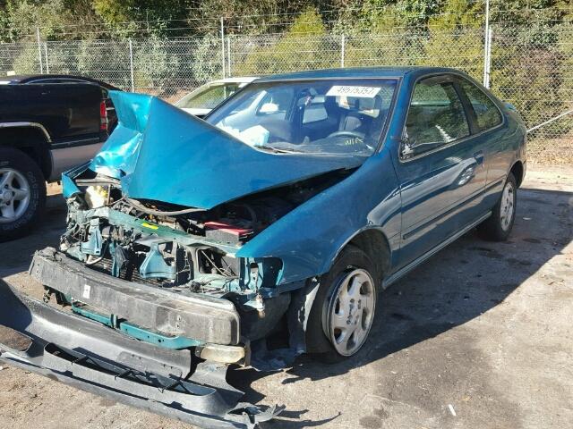 1N4AB42D1VC512996 - 1997 NISSAN 200SX BASE TEAL photo 2