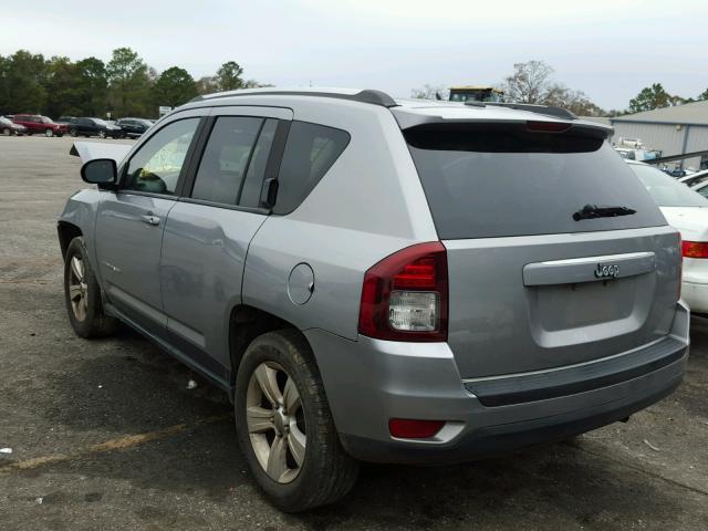 1C4NJCBB1FD139574 - 2015 JEEP COMPASS SP GRAY photo 3