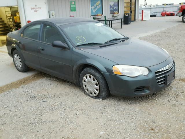 1C3EL46RX4N179462 - 2004 CHRYSLER SEBRING LX GREEN photo 1