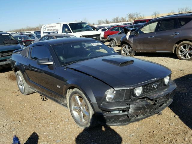 1ZVHT82H375352995 - 2007 FORD MUSTANG GT BLACK photo 9