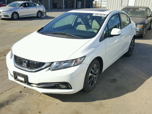 19XFB2F94DE252840 - 2013 HONDA CIVIC EXL 白色 照片 2