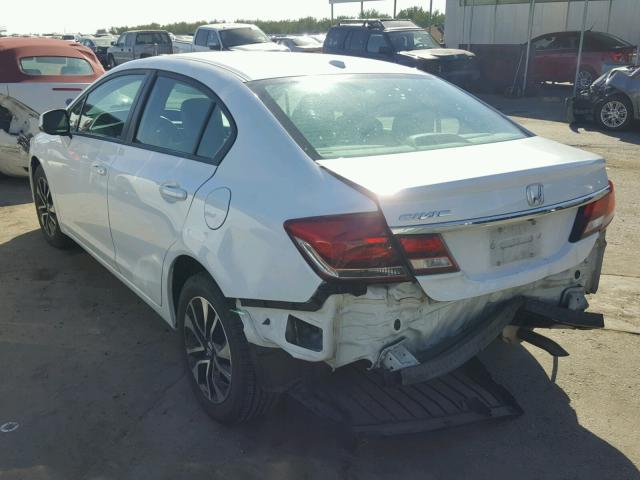19XFB2F94DE252840 - 2013 HONDA CIVIC EXL 白色 照片 3
