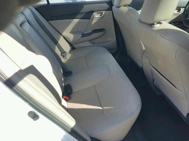 19XFB2F94DE252840 - 2013 HONDA CIVIC EXL 白色 照片 6
