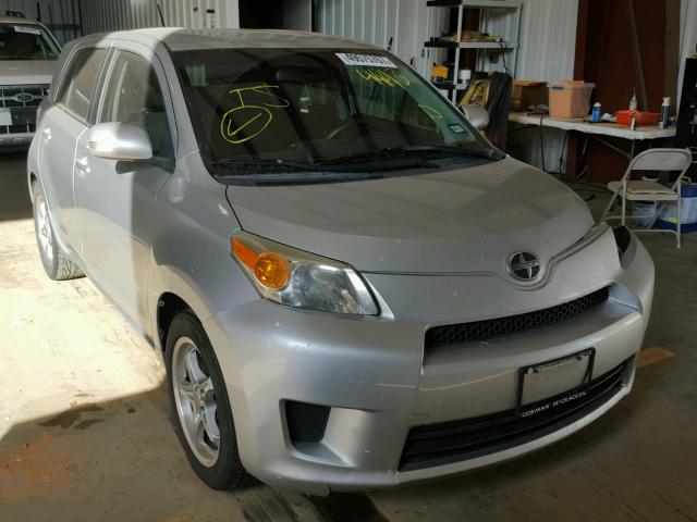 JTKKU4B44B1014493 - 2011 TOYOTA SCION XD SILVER photo 1