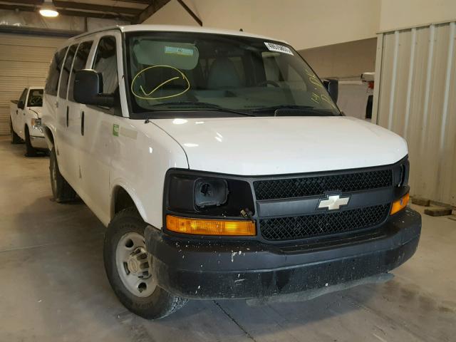 1GNZGXFA1C1174547 - 2012 CHEVROLET EXPRESS G3 WHITE photo 1