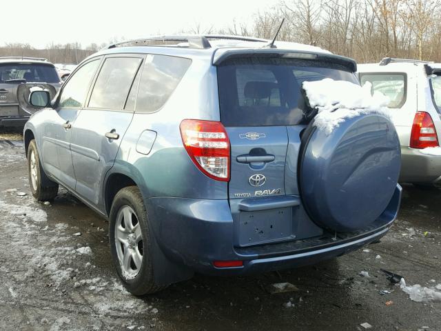 JTMBF33V295000288 - 2009 TOYOTA RAV4 BLUE photo 3