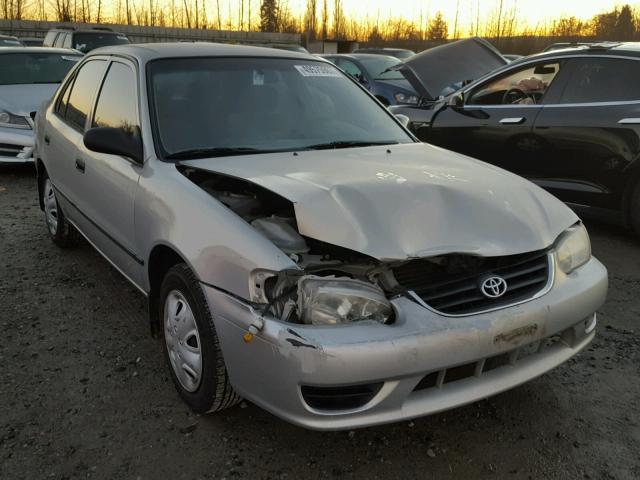 2T1BR12E91C847426 - 2001 TOYOTA COROLLA CE SILVER photo 1