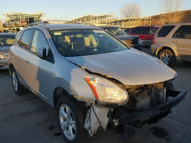 JN8AS5MV4BW672276 - 2011 NISSAN ROGUE S SILVER photo 1