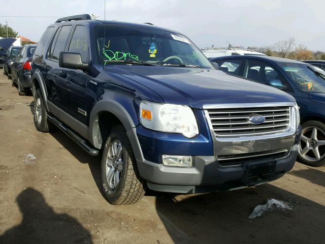 1FMEU73E26UA79873 - 2006 FORD EXPLORER X BLUE photo 1