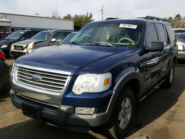 1FMEU73E26UA79873 - 2006 FORD EXPLORER X BLUE photo 2