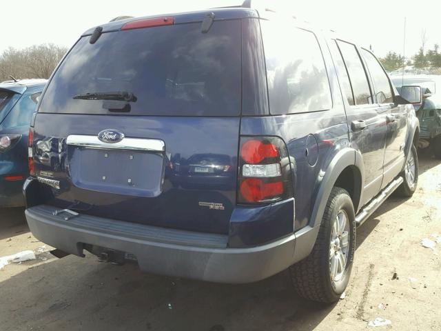 1FMEU73E26UA79873 - 2006 FORD EXPLORER X BLUE photo 4