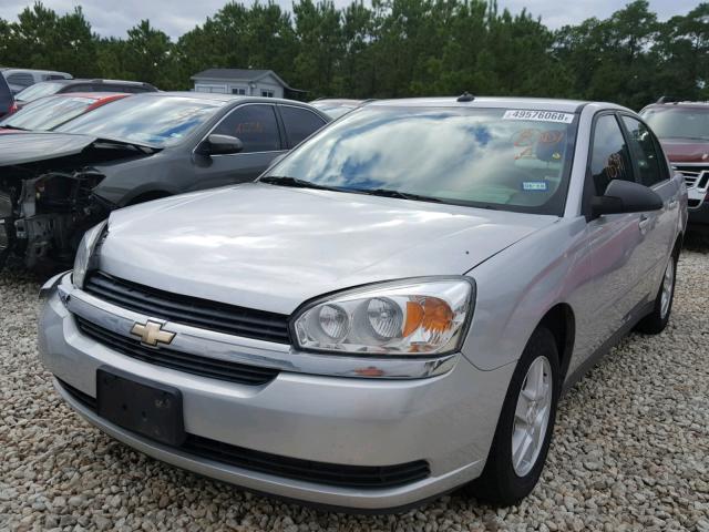 1G1ZT54874F231341 - 2004 CHEVROLET MALIBU LS Gümüş foto 2