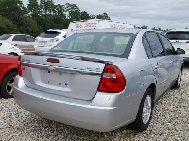 1G1ZT54874F231341 - 2004 CHEVROLET MALIBU LS Gümüş foto 4