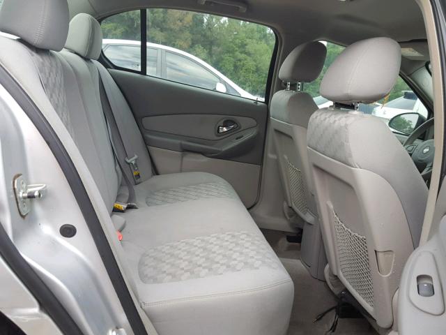 1G1ZT54874F231341 - 2004 CHEVROLET MALIBU LS Gümüş foto 6