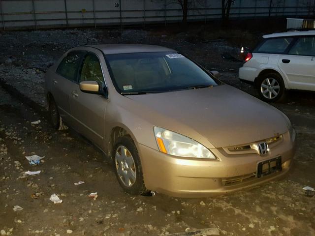 1HGCM56405A008238 - 2005 HONDA ACCORD LX GOLD photo 1