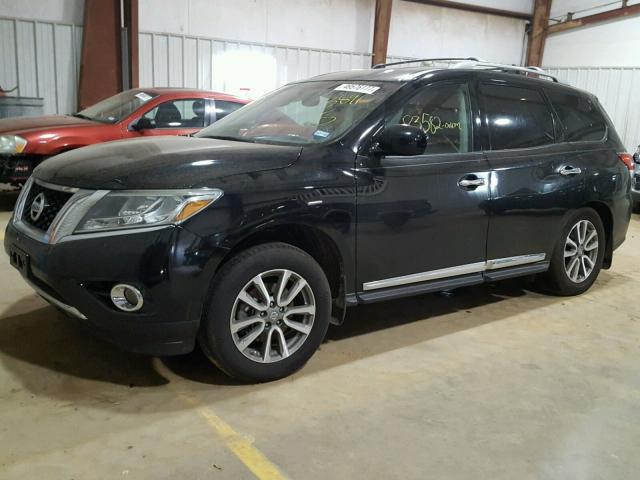 5N1AR2MN9EC693891 - 2014 NISSAN PATHFINDER BLACK photo 2