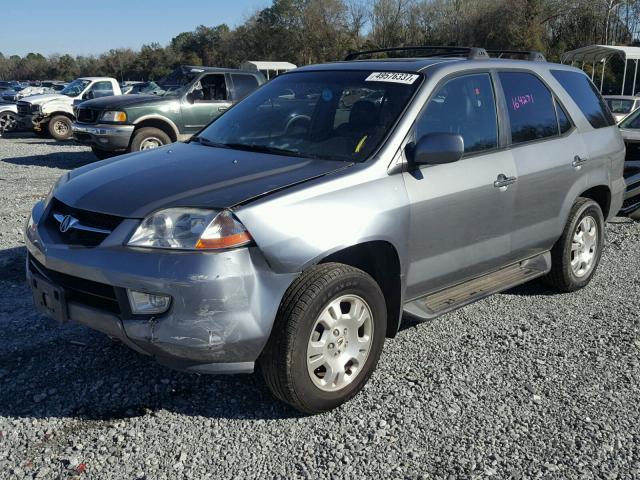 2HNYD18231H544065 - 2001 ACURA MDX CHARCOAL photo 2