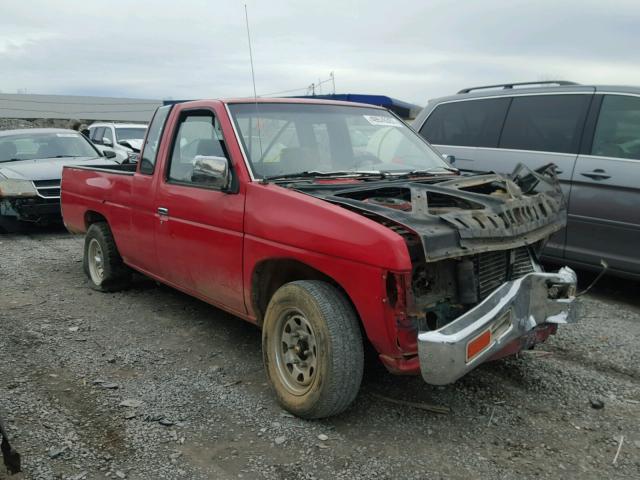 1N6SD16S1VC352809 - 1997 NISSAN TRUCK KING RED photo 1