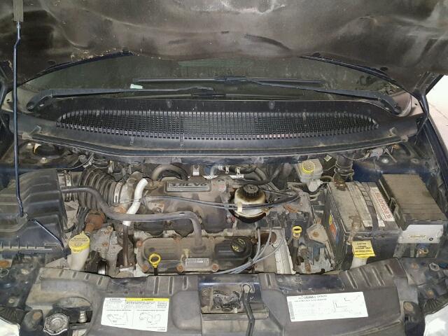 2D4GP44L16R767217 - 2006 DODGE GRAND CARA BLUE photo 7