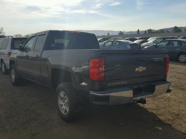 1GCRCREC0FZ163225 - 2015 CHEVROLET SILVERADO GRAY photo 3