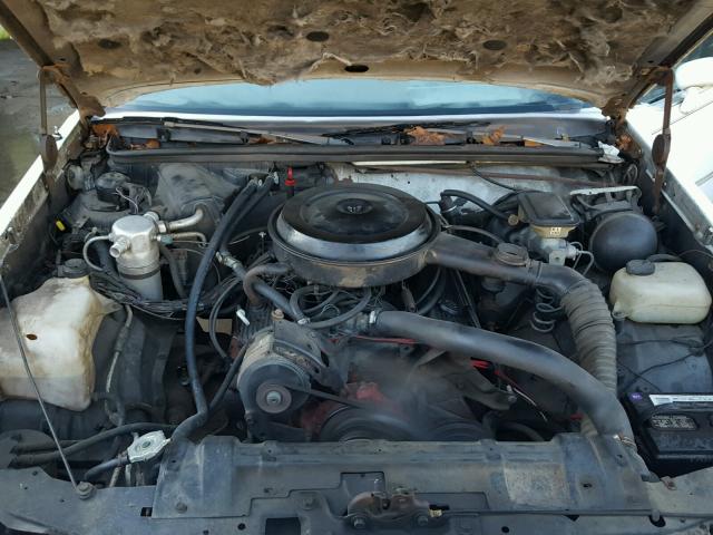 1G3GK11Y0HP315211 - 1987 OLDSMOBILE CUTLASS SA WHITE photo 7