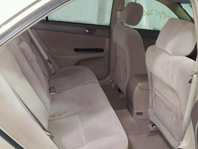 4T1BE30K05U069070 - 2005 TOYOTA CAMRY LE თაფლისფერი ფოტო 6