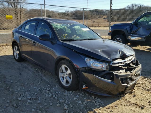 1G1PC5SB2E7186648 - 2014 CHEVROLET CRUZE LT BLACK photo 1