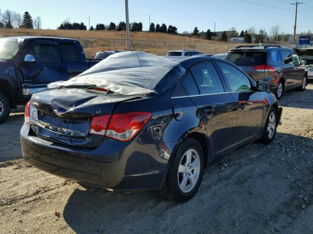 1G1PC5SB2E7186648 - 2014 CHEVROLET CRUZE LT BLACK photo 4