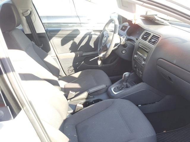 3VW2K7AJ0BM087740 - 2011 VOLKSWAGEN JETTA BASE SILVER photo 5