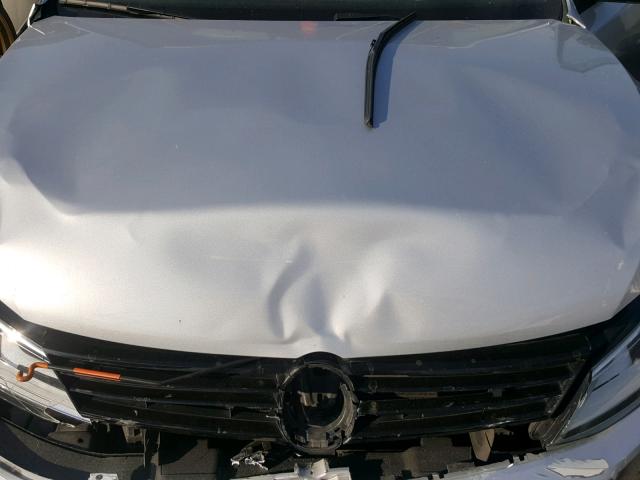 3VW2K7AJ0BM087740 - 2011 VOLKSWAGEN JETTA BASE SILVER photo 7