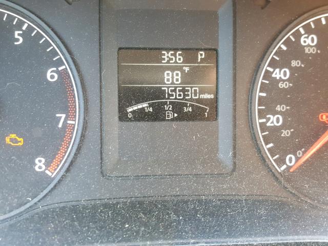 3VW2K7AJ0BM087740 - 2011 VOLKSWAGEN JETTA BASE SILVER photo 8