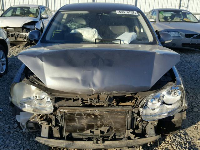 3VWRG71K25M648243 - 2005 VOLKSWAGEN NEW JETTA GRAY photo 9