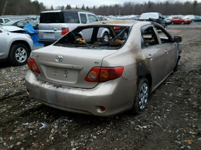 2T1BU4EE0AC311735 - 2010 TOYOTA COROLLA BA BURN photo 4