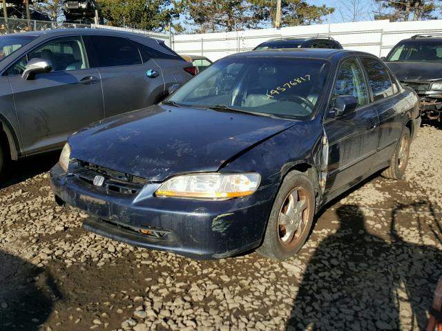 JHMCG5665YC026460 - 2000 HONDA ACCORD EX BLUE photo 2